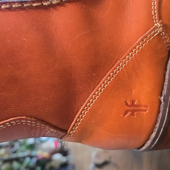 Y2K Frye Villager Lace Ups Size 7  Zip Closure Platform Perfection 3 Inch Heel - Picture 2 of 11